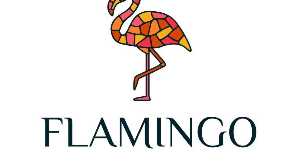 flamingo glass
