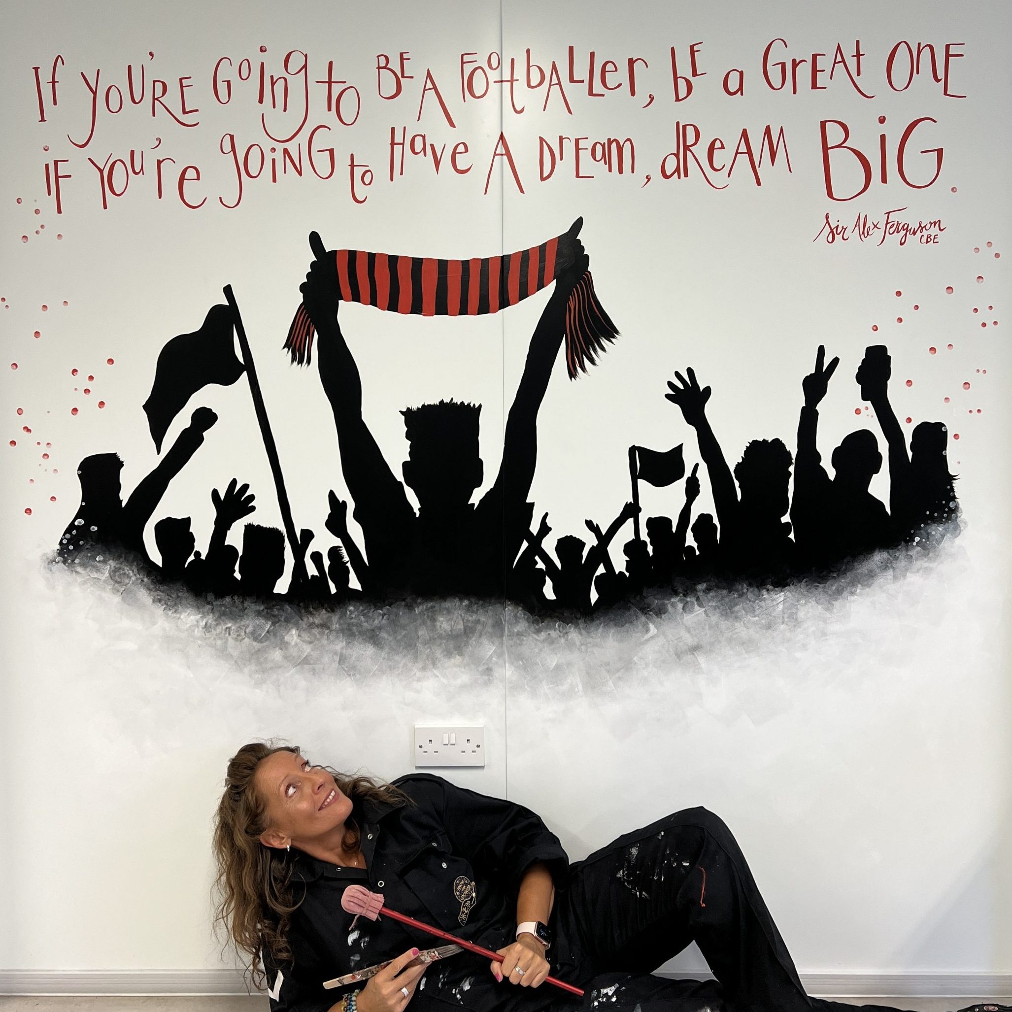 me and my mural mickleover fc